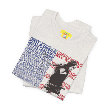 PARTY IN THE USA - MILEY CYRUS (Unisex Jersey Short Sleeve Tee)