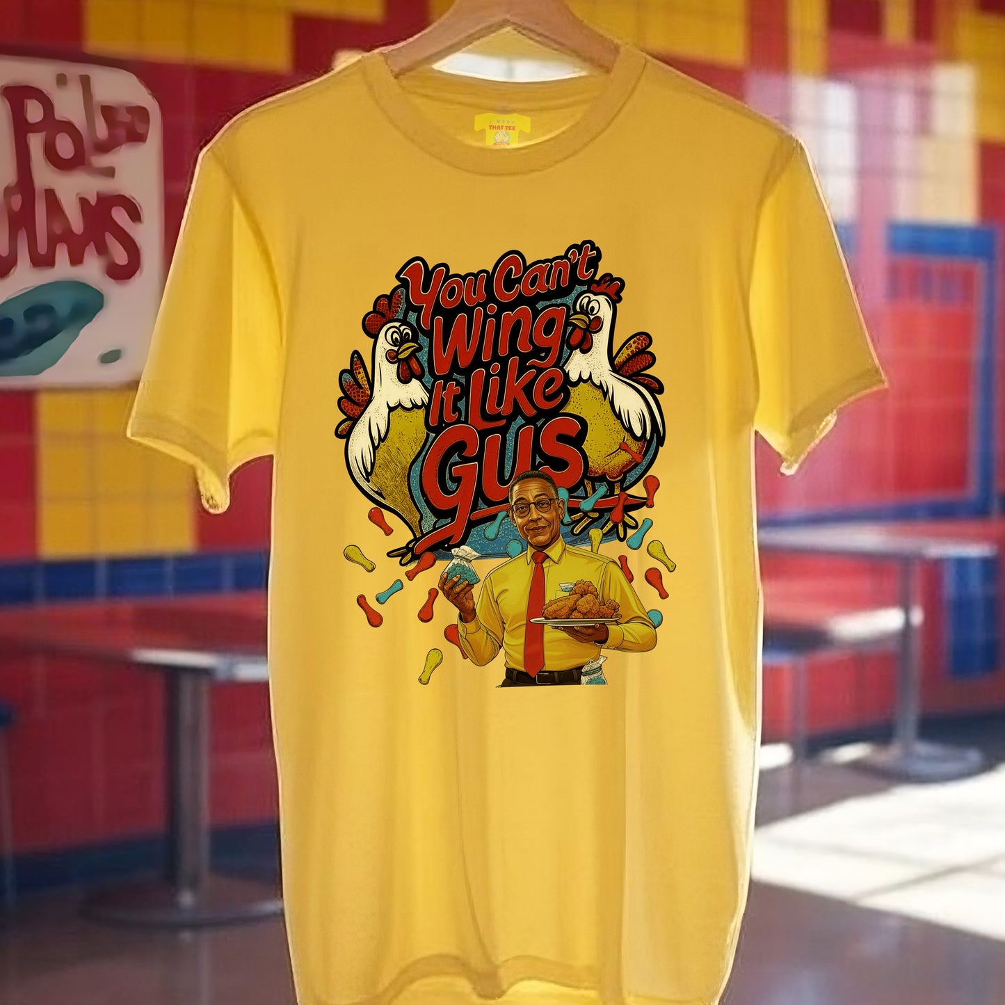 YOU CAN'T WING IT LIKE GUS - BREAKING BAD